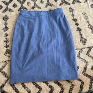 Banana Republic chambray pencil skirt